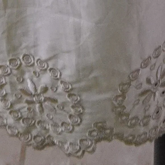 Boho Style Ruffle Dress with Embroidery - Picture 3 of 3